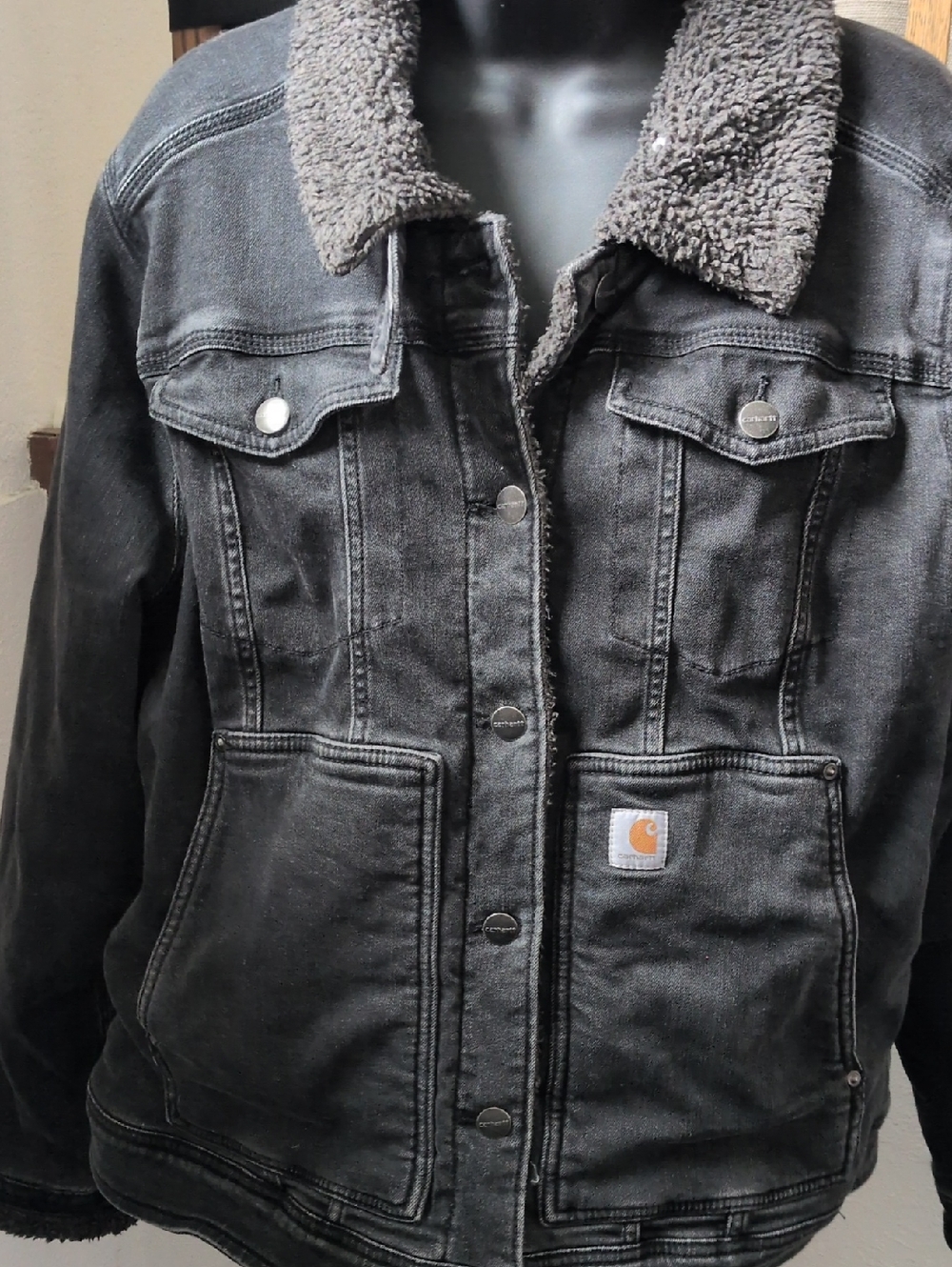 ✨ Carhartt Rugged Flex Sherpa Lined Jacket Size XL - Picture 10 of 11